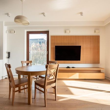 Solec Cristal Home Apartment Warschau Exterior foto