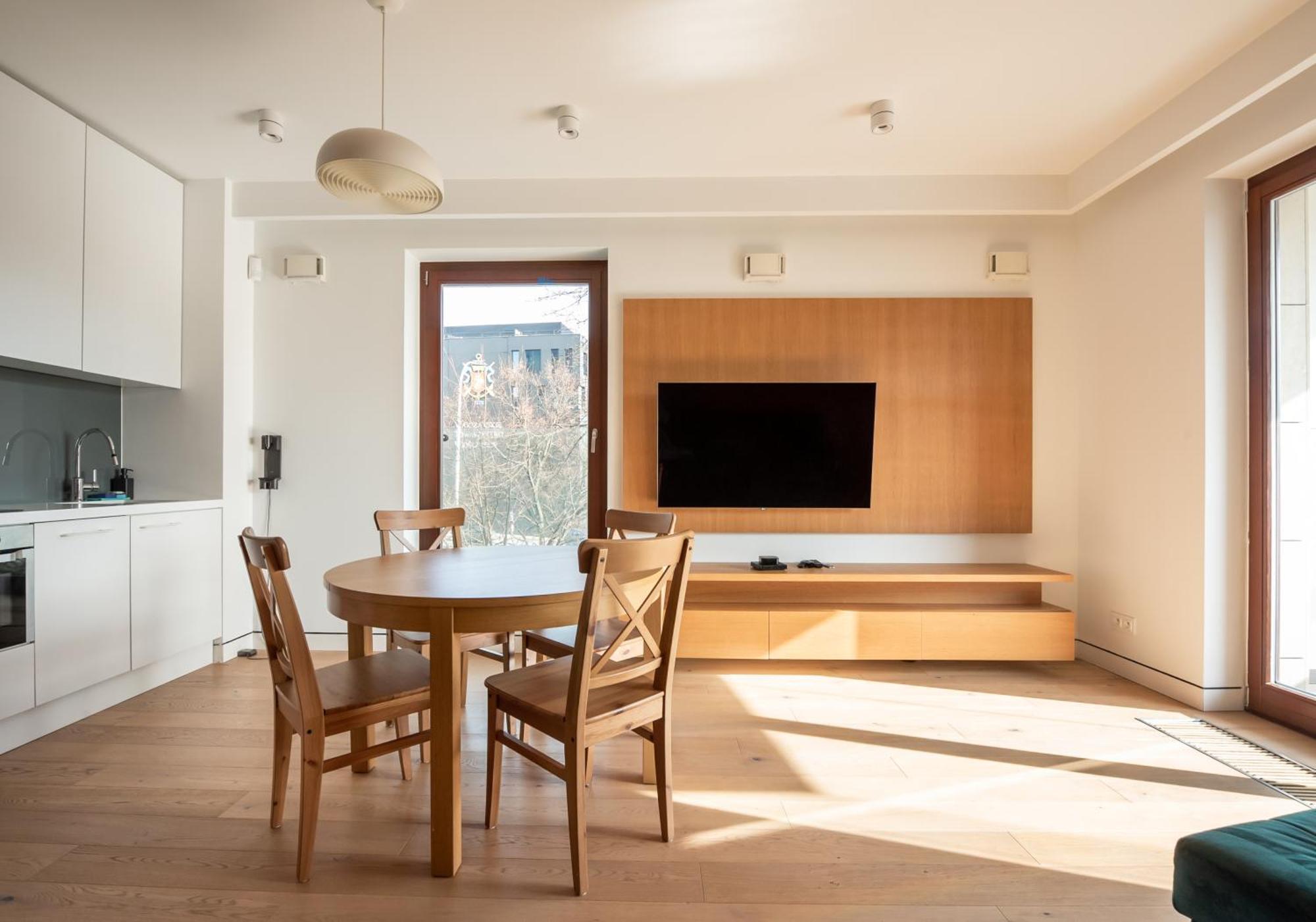 Solec Cristal Home Apartment Warschau Exterior foto