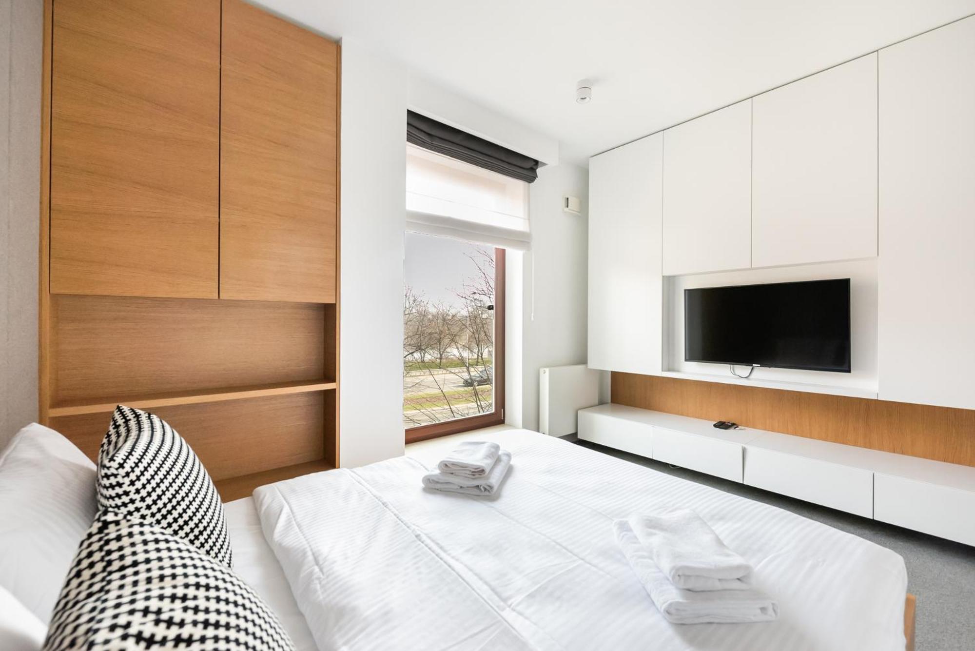 Solec Cristal Home Apartment Warschau Exterior foto
