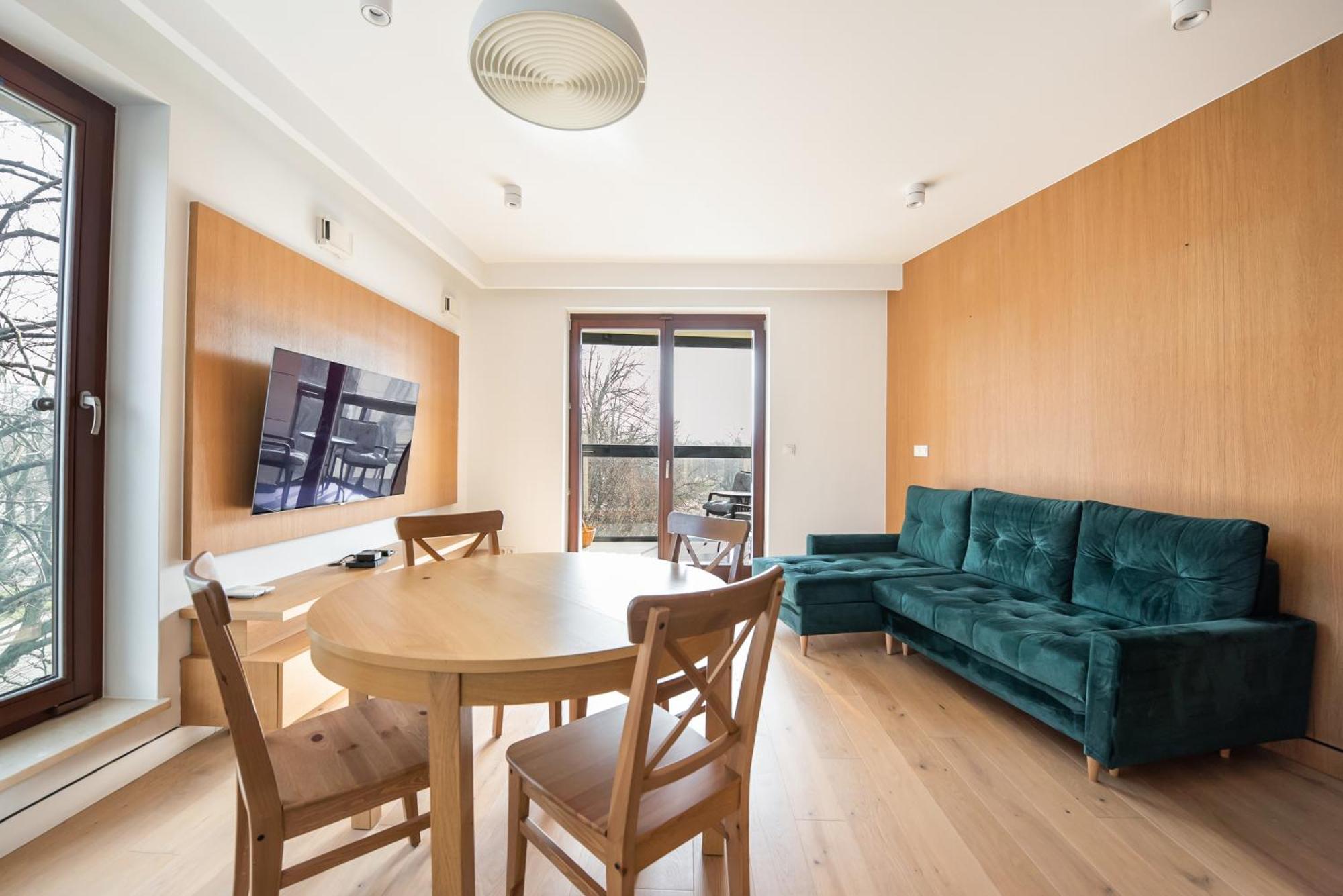 Solec Cristal Home Apartment Warschau Exterior foto